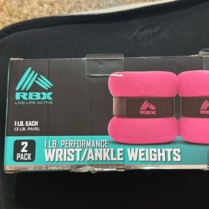 Brand new wrist/ankle weights 2 pack 1lb each